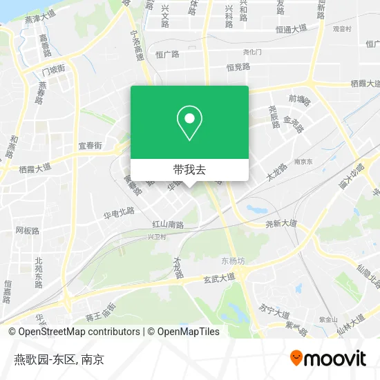 燕歌园-东区地图