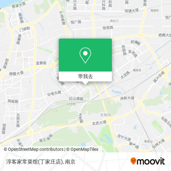 淳客家常菜馆(丁家庄店)地图