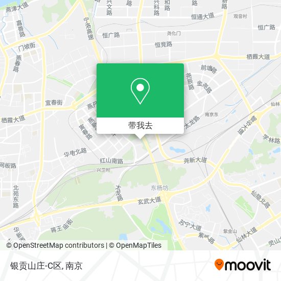 银贡山庄-C区地图