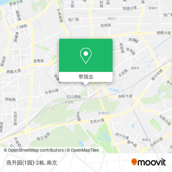 燕升园(1园)-2栋地图