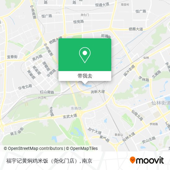 福宇记黄焖鸡米饭（尧化门店）地图