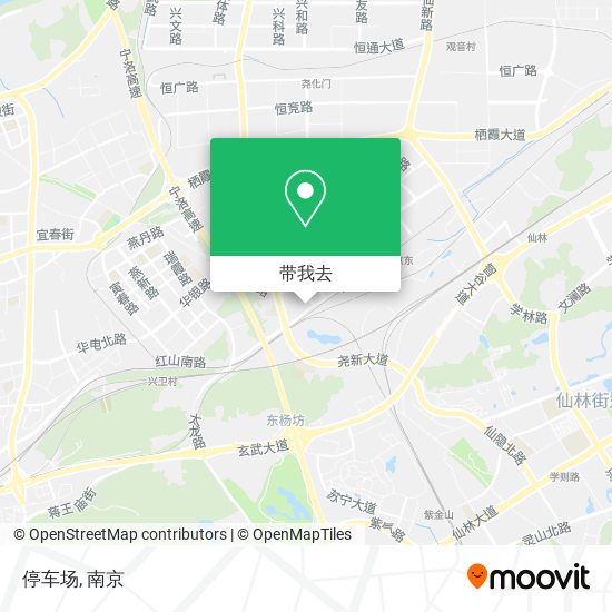 停车场地图