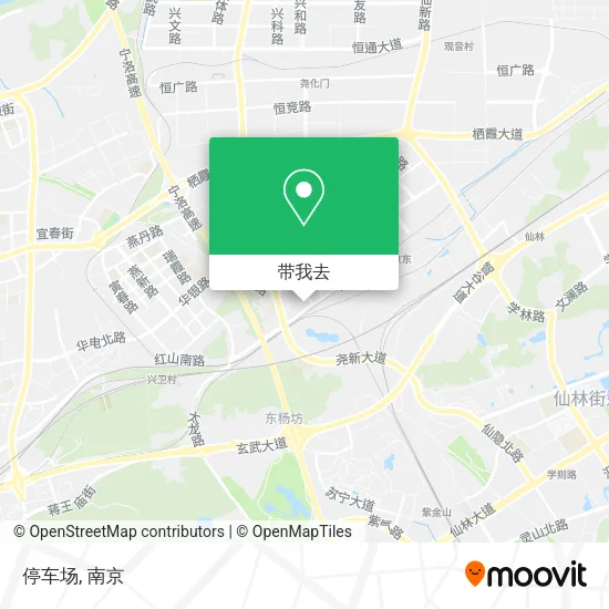停车场地图
