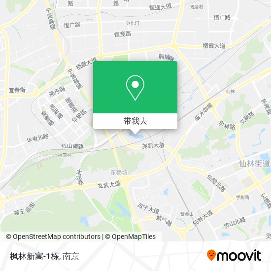 枫林新寓-1栋地图
