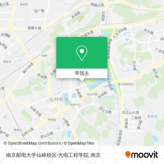 南京邮电大学仙林校区-光电工程学院地图
