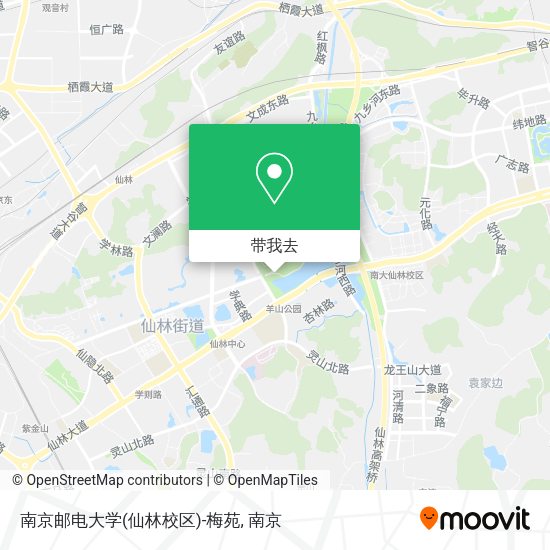 南京邮电大学(仙林校区)-梅苑地图