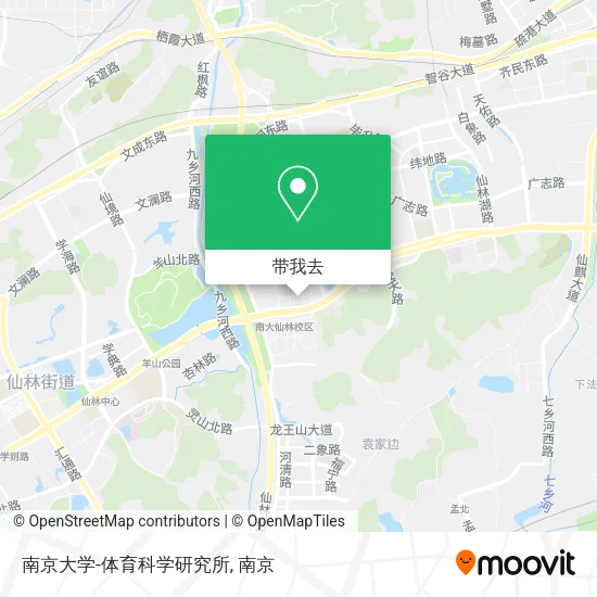 南京大学-体育科学研究所地图