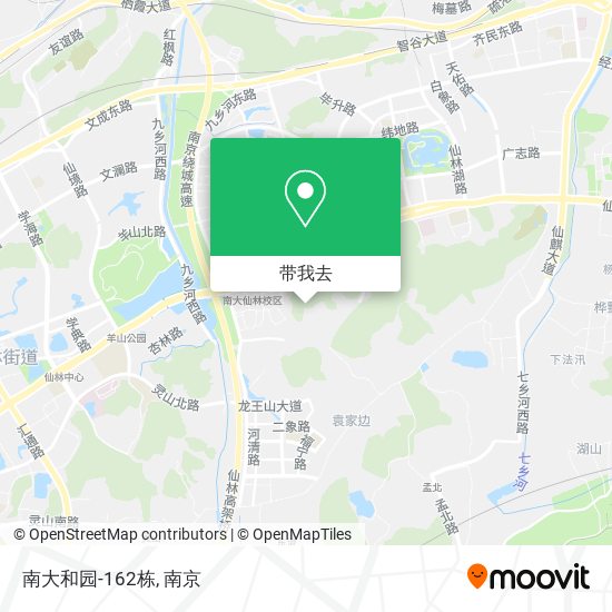 南大和园-162栋地图