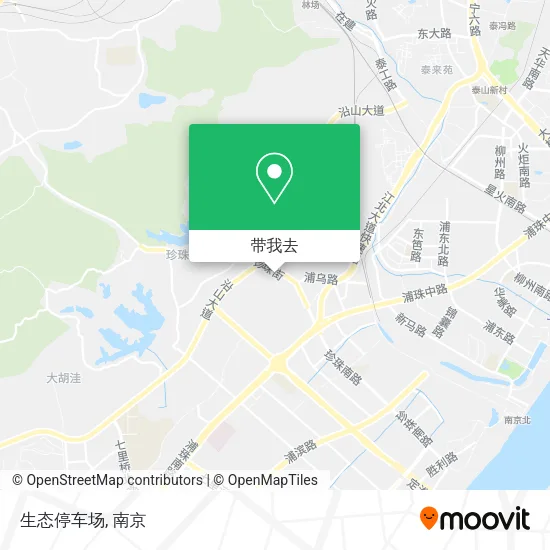 生态停车场地图