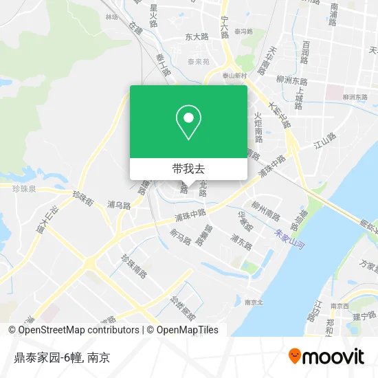 鼎泰家园-6幢地图