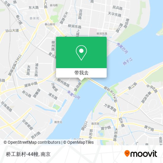 桥工新村-44幢地图