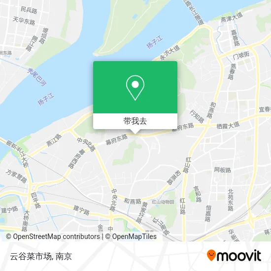 云谷菜市场地图