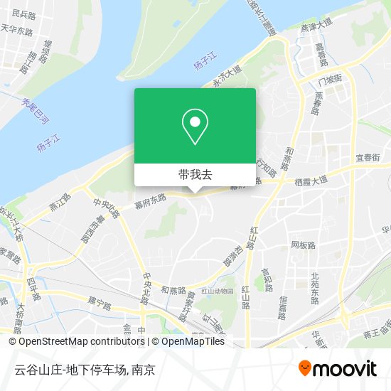云谷山庄-地下停车场地图