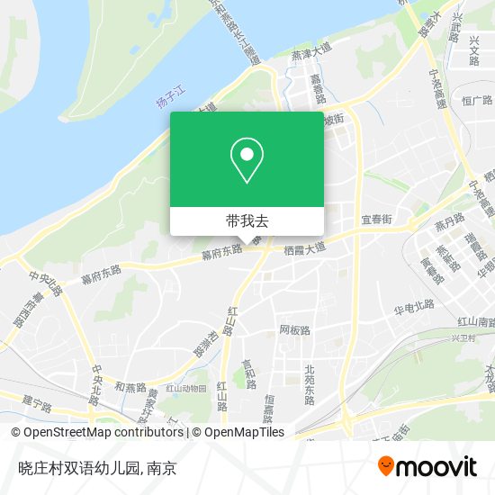 晓庄村双语幼儿园地图