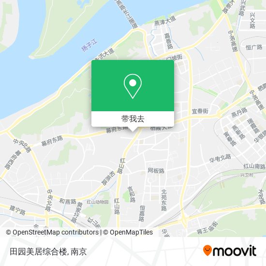 田园美居综合楼地图