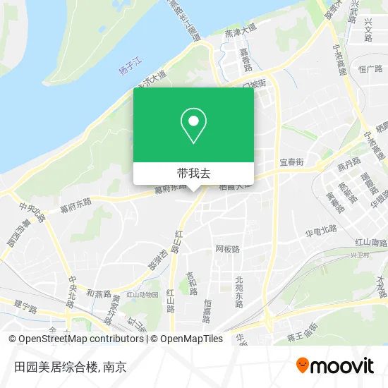 田园美居综合楼地图