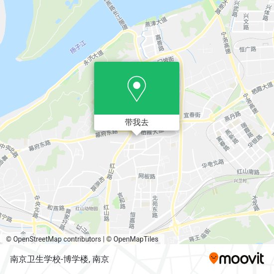 南京卫生学校-博学楼地图