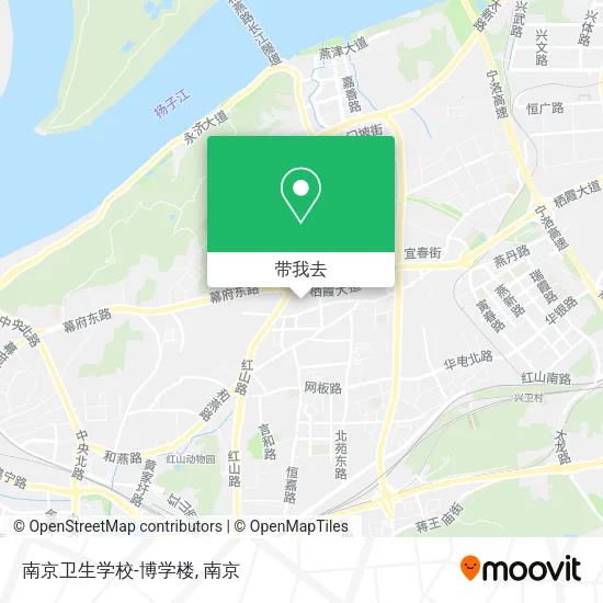 南京卫生学校-博学楼地图