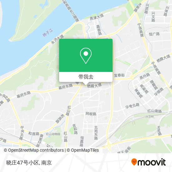 晓庄47号小区地图