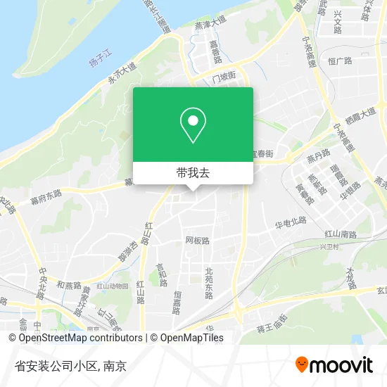 省安装公司小区地图