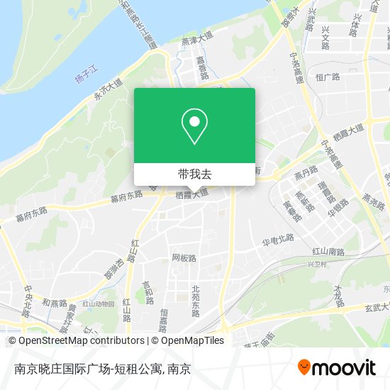 南京晓庄国际广场-短租公寓地图