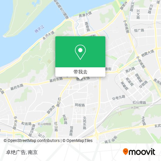 卓绝广告地图
