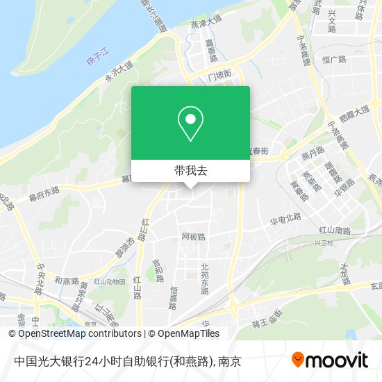 中国光大银行24小时自助银行(和燕路)地图