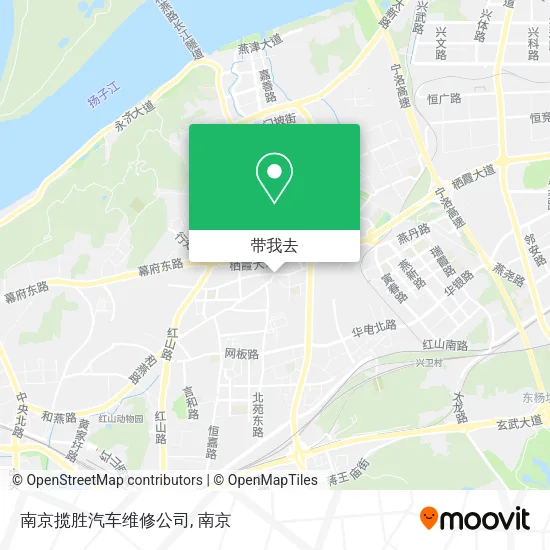 南京揽胜汽车维修公司地图