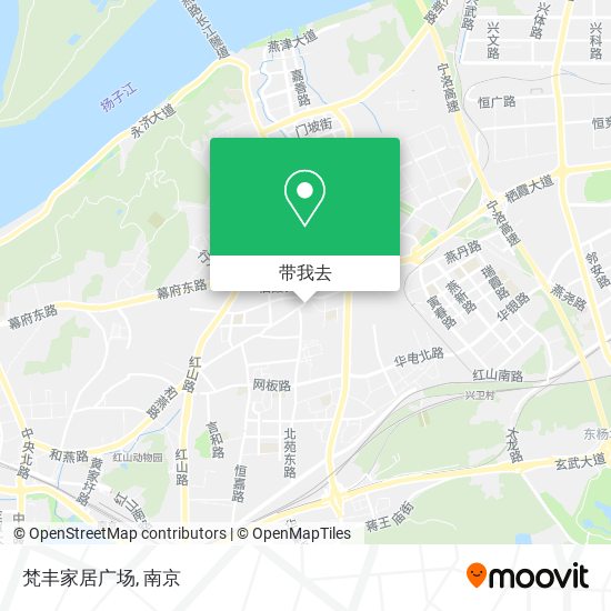 梵丰家居广场地图