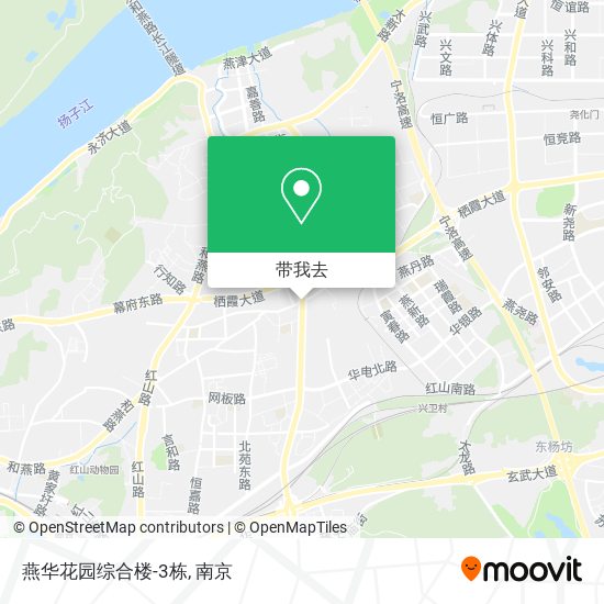燕华花园综合楼-3栋地图