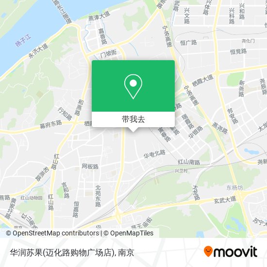 华润苏果(迈化路购物广场店)地图