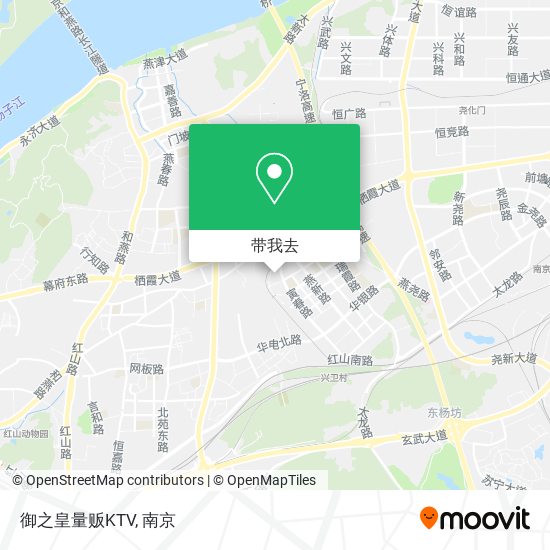 御之皇量贩KTV地图
