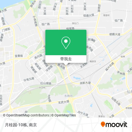 月桂园-10栋地图