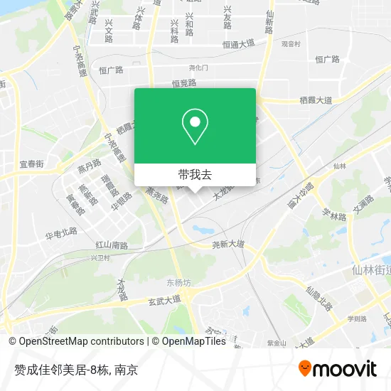 赞成佳邻美居-8栋地图