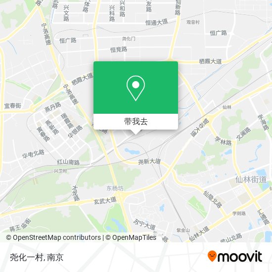 尧化一村地图