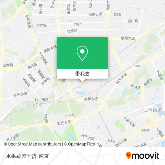 水果蔬菜干货地图