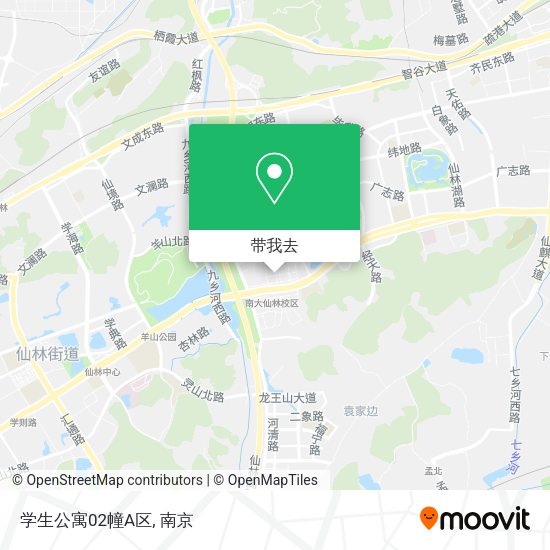 学生公寓02幢A区地图