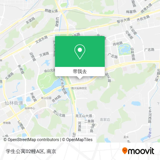 学生公寓02幢A区地图