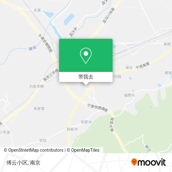 傅云小区地图
