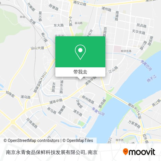 南京永青食品保鲜科技发展有限公司地图