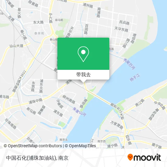 中国石化(浦珠加油站)地图