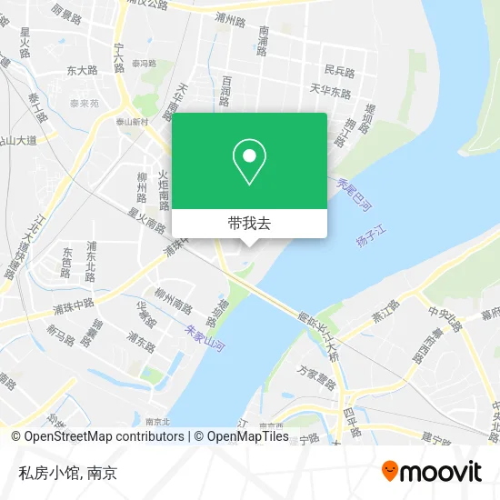 私房小馆地图