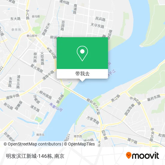 明发滨江新城-146栋地图