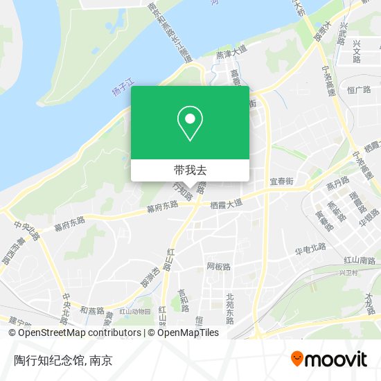 陶行知纪念馆地图