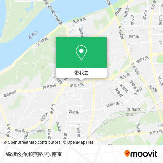 锦湖轮胎(和燕路店)地图