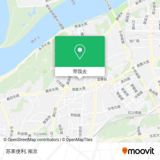 苏果便利地图