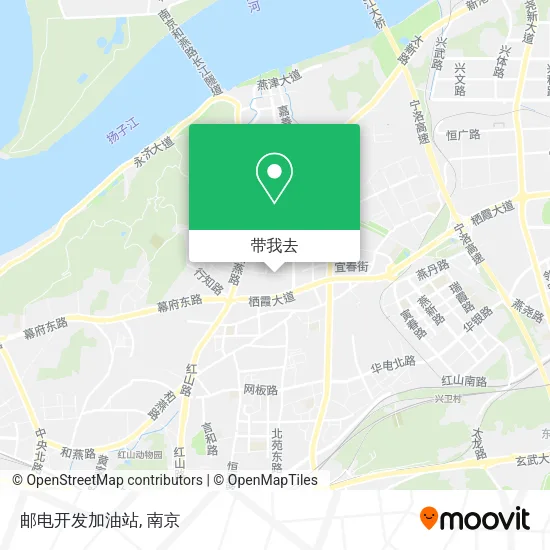 邮电开发加油站地图