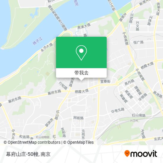 幕府山庄-50幢地图
