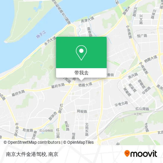 南京大件金港驾校地图