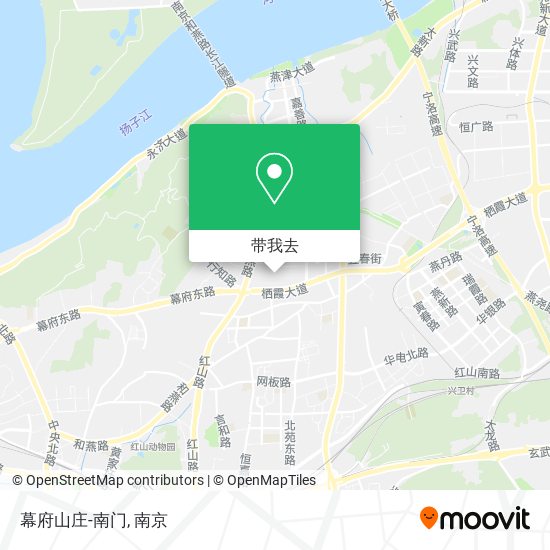 幕府山庄-南门地图